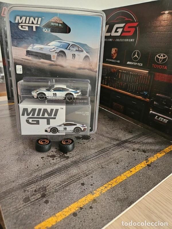 Coches a escala: coches escala 1/64 modelo porche 911 dakar marca Minigt