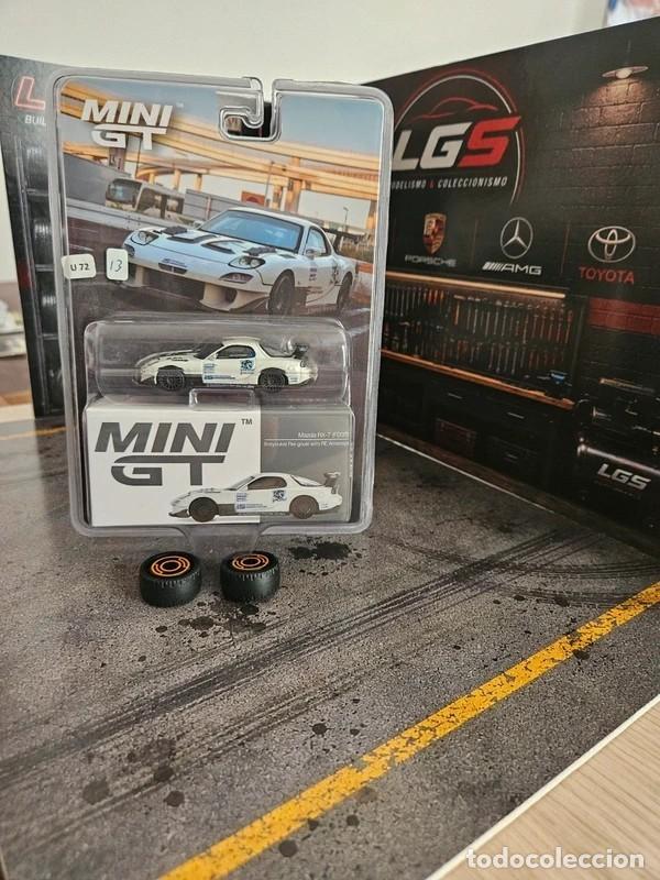 Coches a escala: coches escala 1/64 modelo Mazda rx-7 marca Minigt