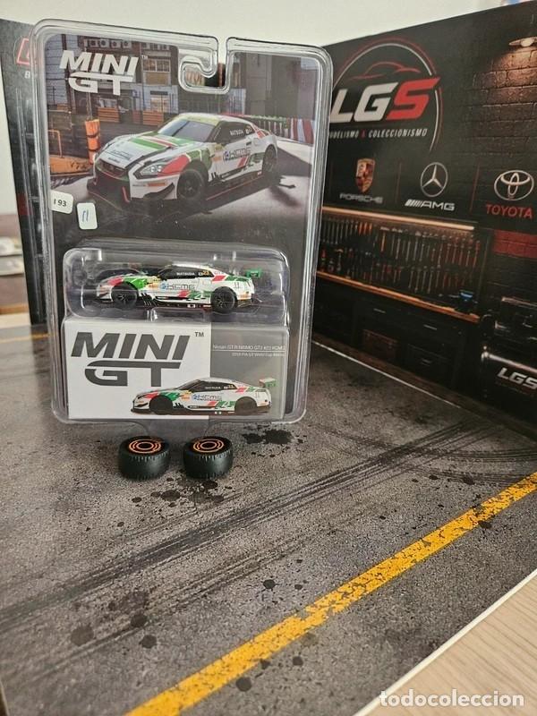 Coches a escala: coches escala 1/64 modelo nissan GTR nismo GT3 marca Minigt
