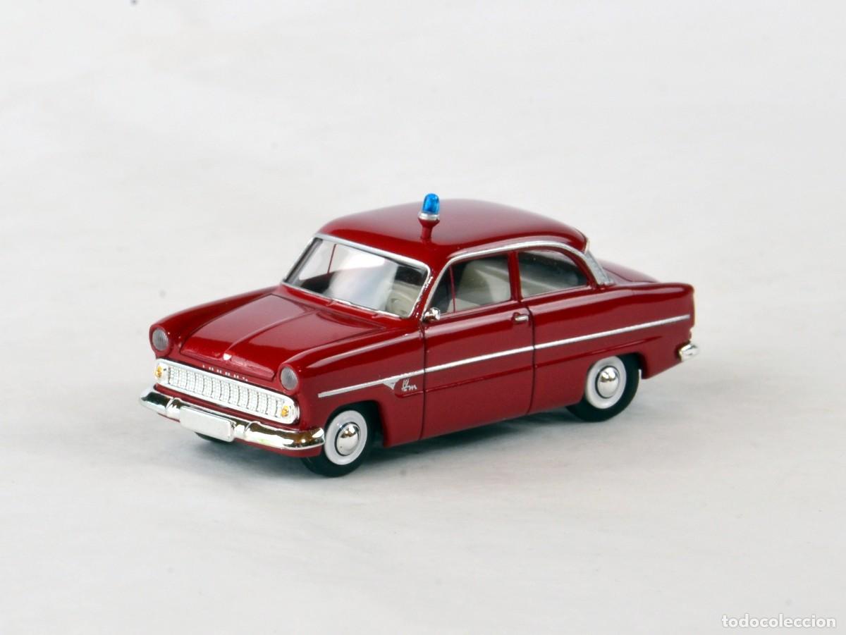 Coches a escala: Brekina TD Escala 1:87 H0 Ford 12M G13AL Bomberos Impecable con Caja