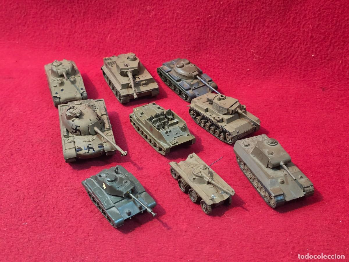 Coches a escala: LOTE TANQUES, COCHES MILITARES A ESCALA:ECO, DBGM