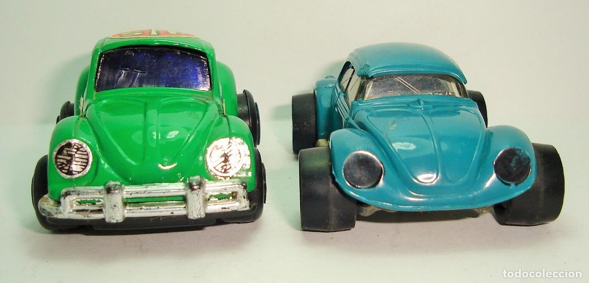 Coches a escala: PAREJA DE COCHES VOLKSWAGEN BEETLE TONKA RICO HONG KONG LOTE 361