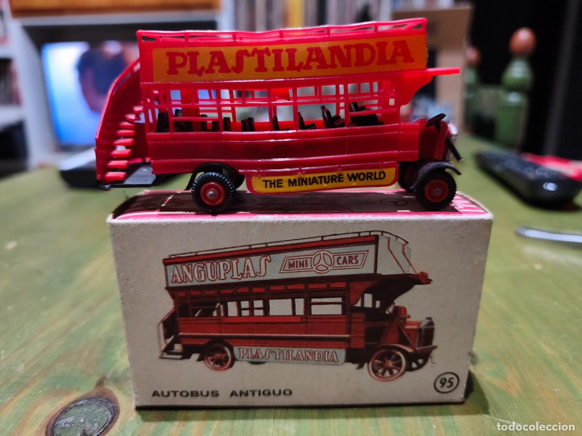Coches a escala: Anguplas Mini Cars Autobus 1925 Antiguo. Plastilandia escala 1/86. Con caja.