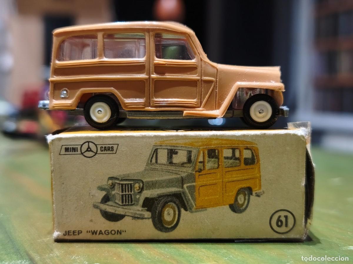 Coches a escala: Jeep Wagon. Anguplas Mini Cars 61 escala 1/86.Con caja.