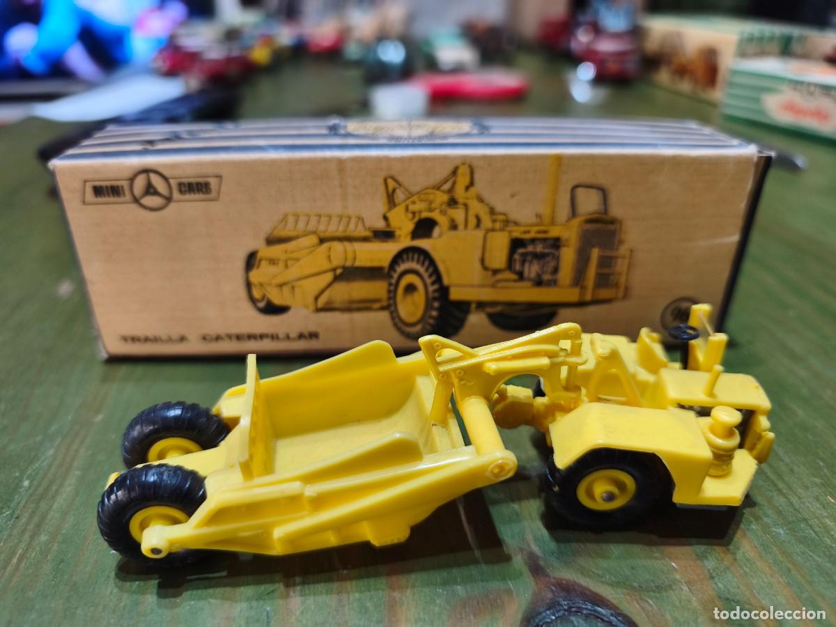 Coches a escala: Trailla Caterpillar. Anguplas Mini Cars 96 escala 1/86. Con caja.