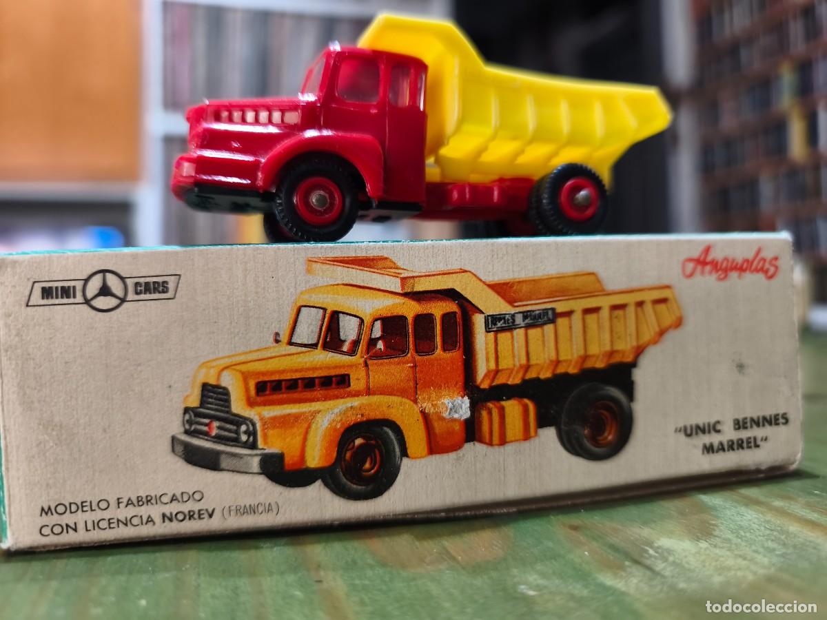 Coches a escala: Unic Bennes Marrel. Anguplas Mini Cars N.F escala 1/86. Con caja.Licencia Norev.