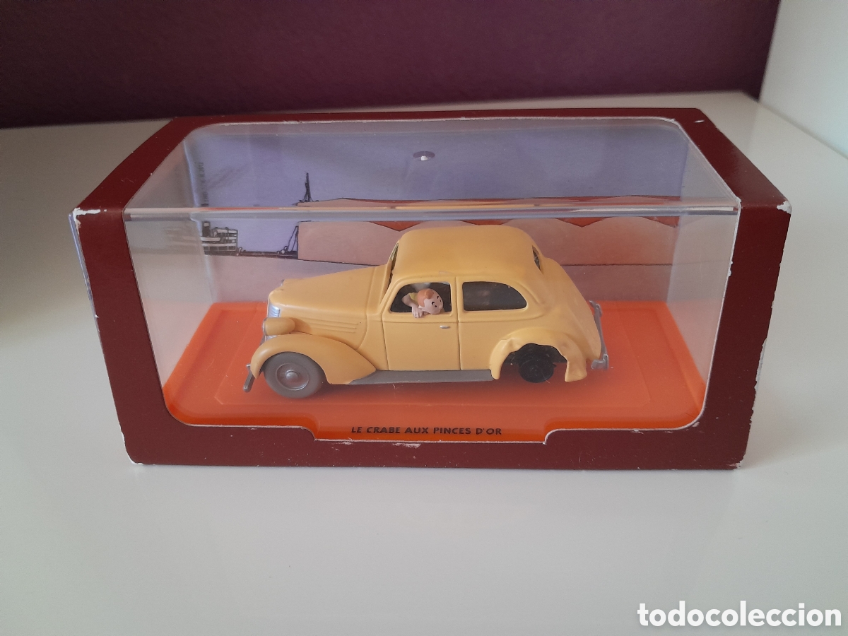 Coches a escala: Coche Tint&iacute;n. El cangrejo de las pinzas de oro.