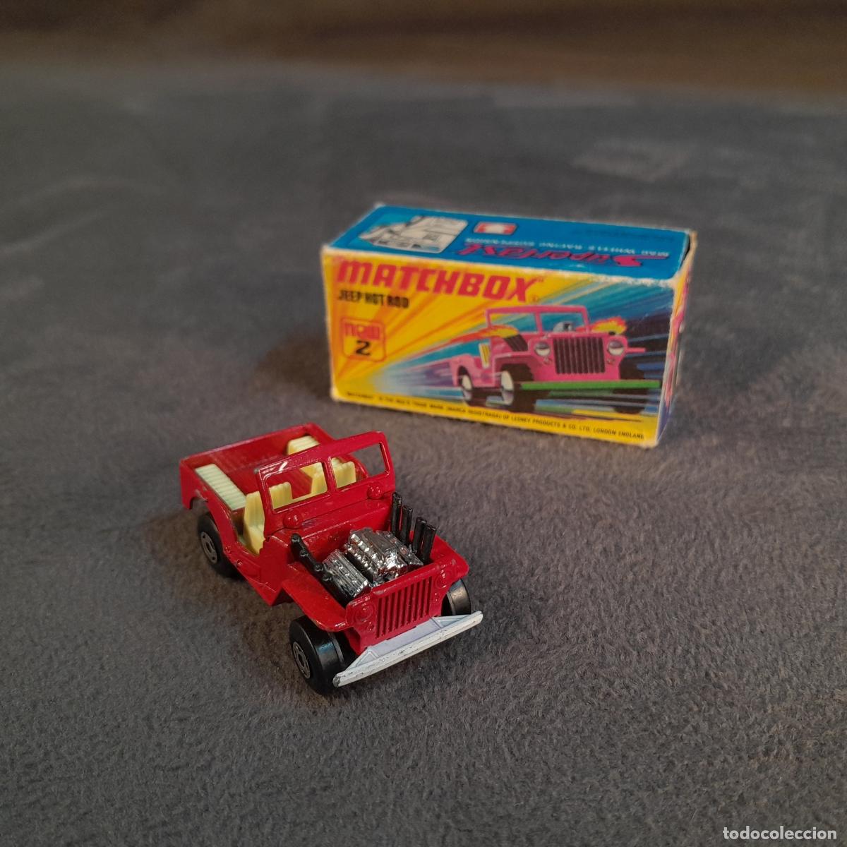 Coches a escala: CH-311. COCHE HOT ROD MATCHBOX SUPERFAST N&Uacute;MERO 2. A&Ntilde;O 1970