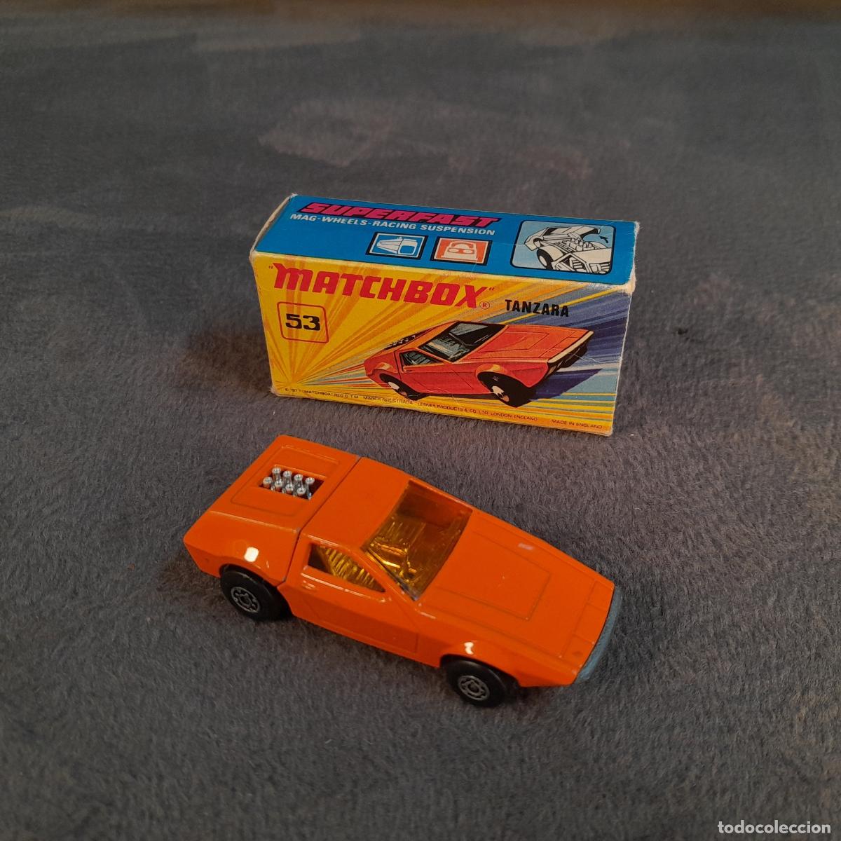 Auto in scala: CH-317. COCHE MATCHBOX TANZARA N&Uacute;M. 53 SUPERFAST. A&Ntilde;O 1972