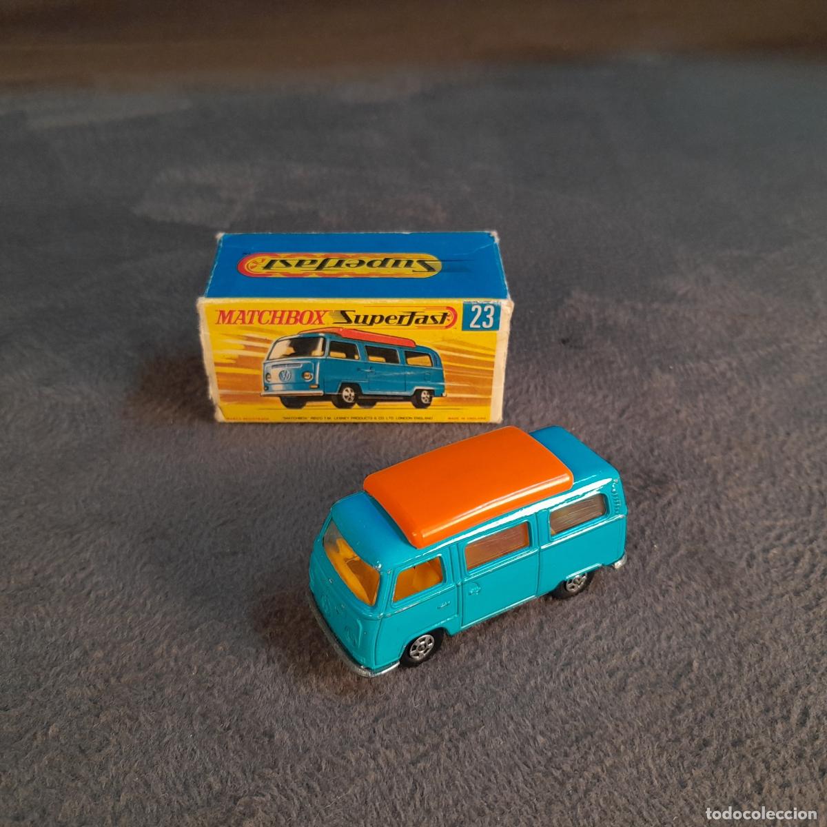 Carros em escala: CH-331. COCHE MATCHBOX SUPERFAST N&ordm; 23 &rdquo;VOLKSWAGEN CAMPER&rdquo;. A&Ntilde;O 1970
