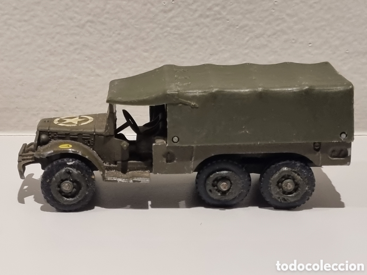 Coches a escala: Cami&oacute;n militar Dodge 6x6. Solido n&deg; 242. Made in France