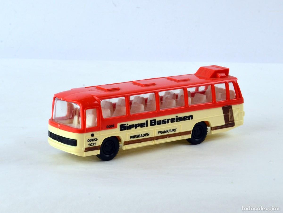 Coches a escala: AB Joy Toy Escala 1:87 H0 N&ordm; 51 Autocar Mercedes Benz O302 Sabena Made in Greece