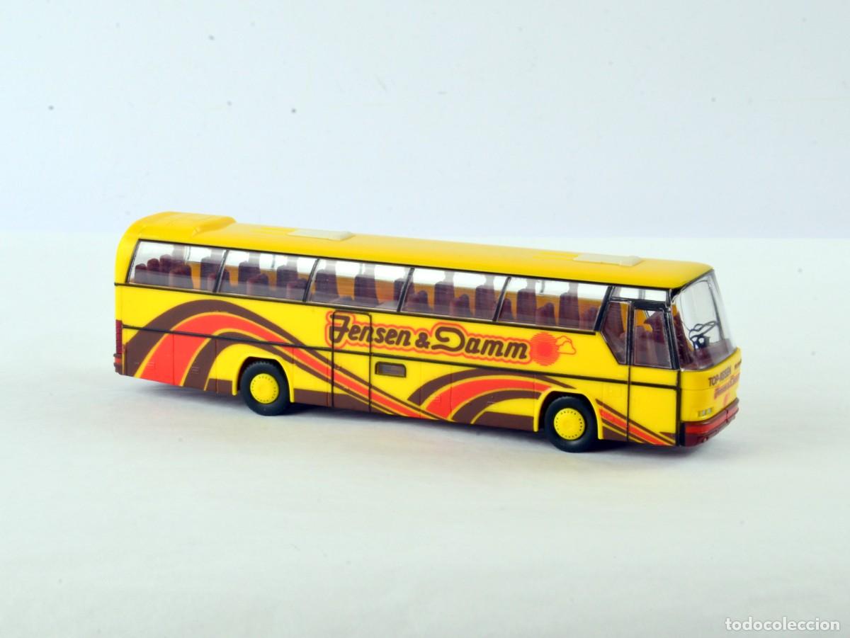 Coches a escala: Kembel Escala 1:87 H0 Neoplan Jetliner N216SH Jensen & Damm con caja