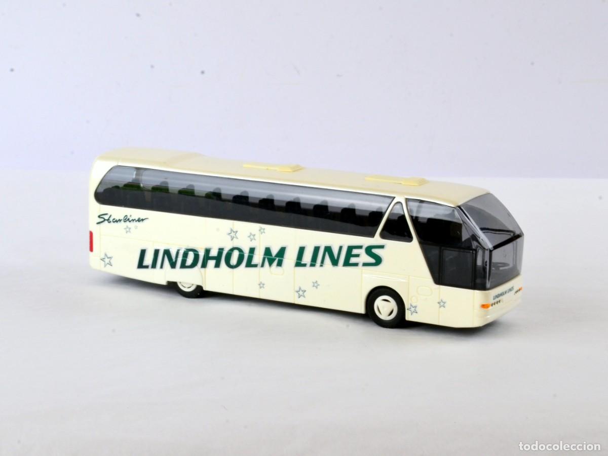 Coches a escala: Rietze Escala 1:87 H0 Autocar Neoplan N516SHD Lindholm Lines 1998