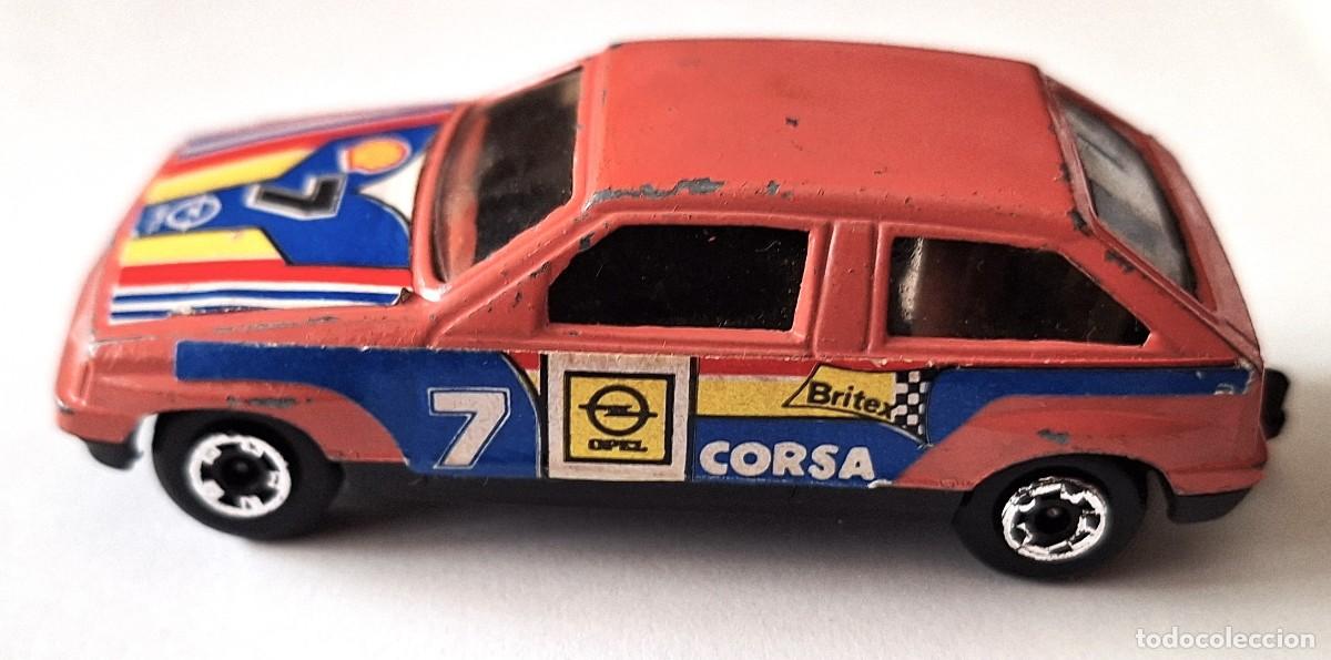 Coches a escala: COCHE ESCALA 1/60 ANTIGUO - OPEL CORSA - A&Ntilde;OS 80 - MARCA MIRA