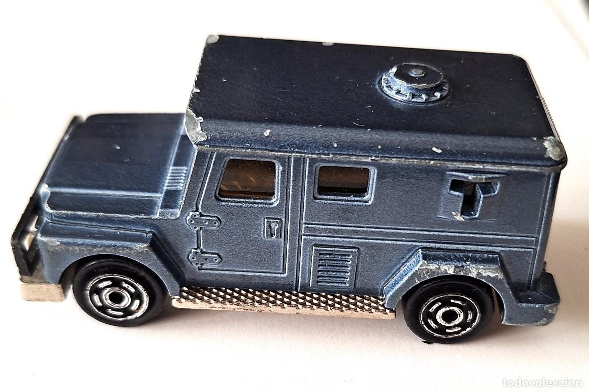 Coches a escala: COCHE ESCALA 1/57 ANTIGUO - BANK SECURITY - A&Ntilde;OS 80 - MARCA MAJORETTE - BUEN ESTADO