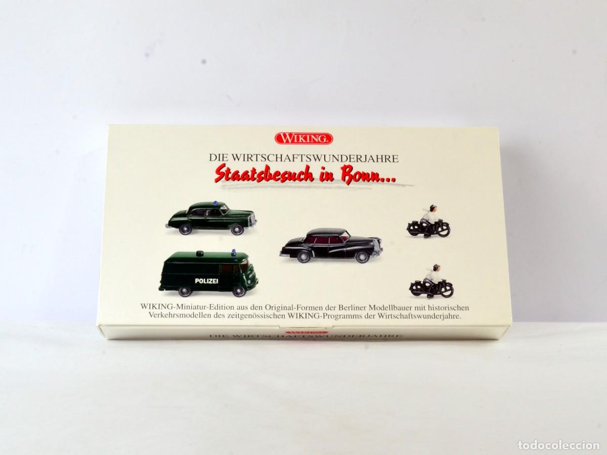 Coches a escala: Wiking Escala 1:87 H0 &rdquo;Staatsbesuch in Bonn&rdquo; Impecable con Caja