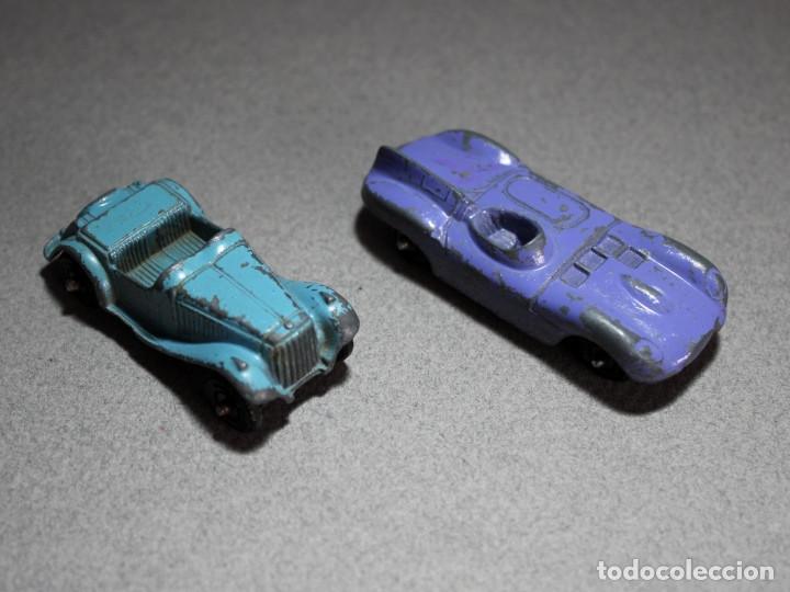 Coches a escala: Jaguar D y MG TF Tootsietoys. E: 1/60