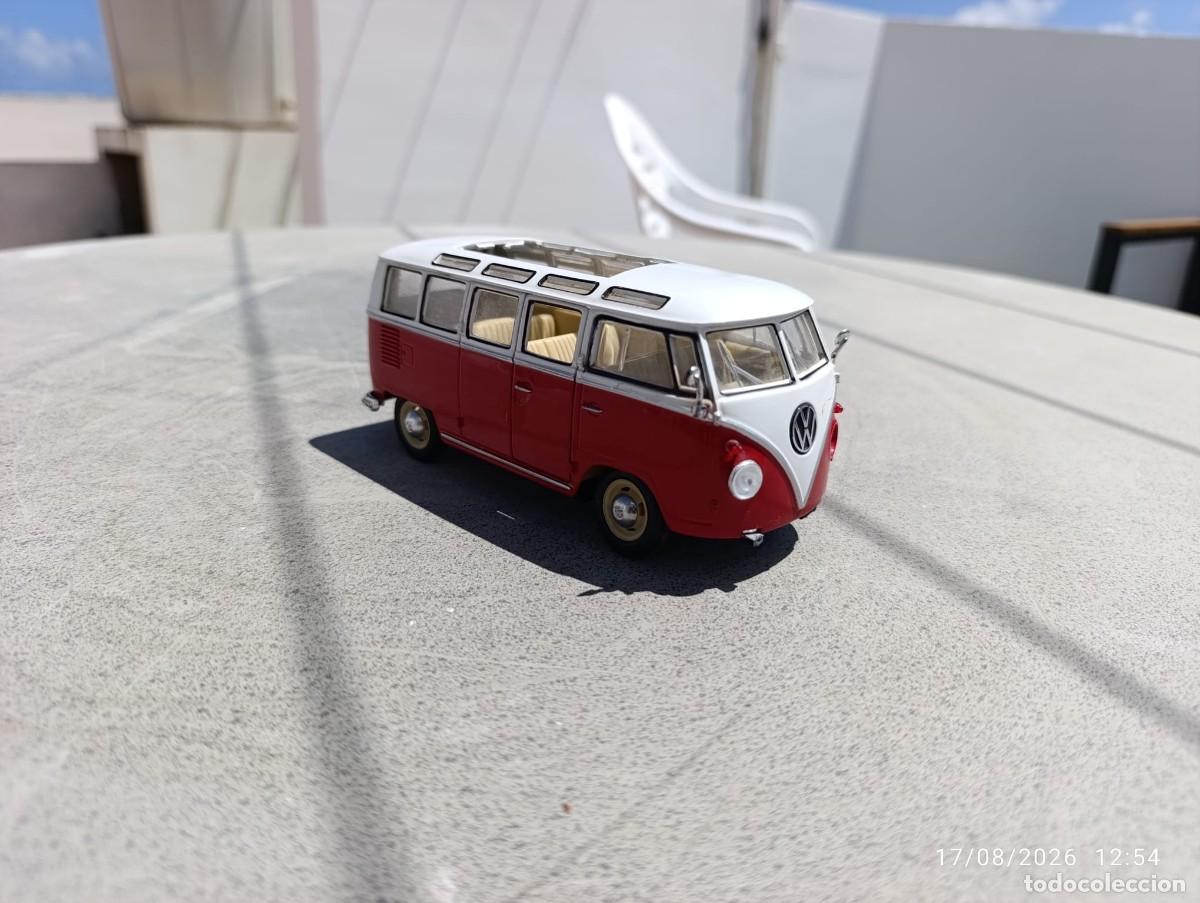 Coches a escala: Volkswagen T1 Samba Bus &ndash; Miniatura de colecci&oacute;n vintage