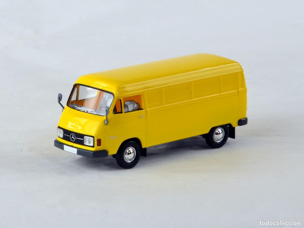 Coches a escala: Brekina Starmada Escala 1:87 H0 Mercedes Benz L206D Amarillo Impecable con Caja