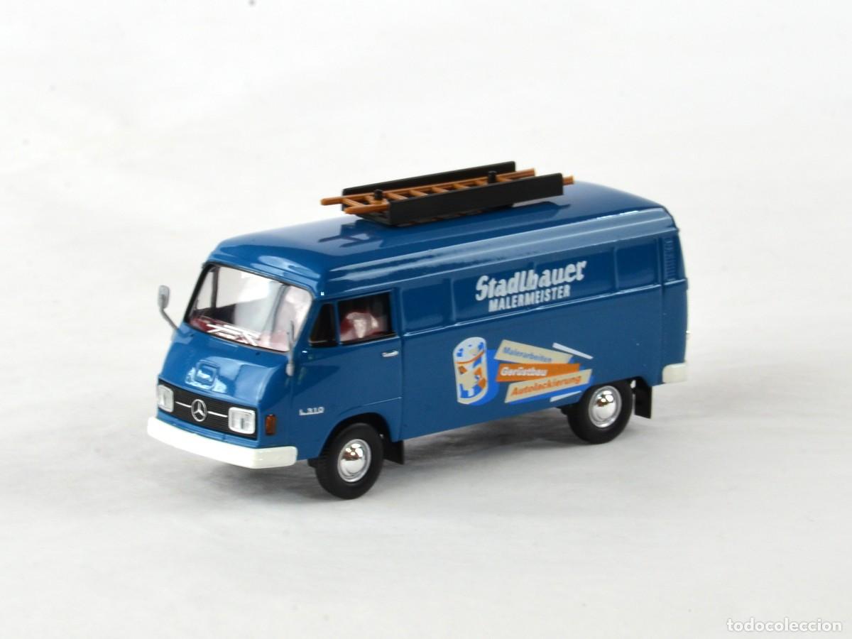 Coches a escala: Brekina Starmada Escala 1:87 H0 Mercedes Benz L310 Stadtbauer Impecable con Caja