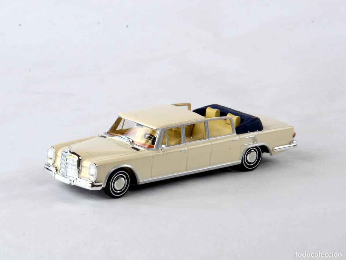 Coches a escala: Brekina Starmada Escala 1:87 H0 Mercedes Benz 600 Landaulet Abierto Impecable con Caja