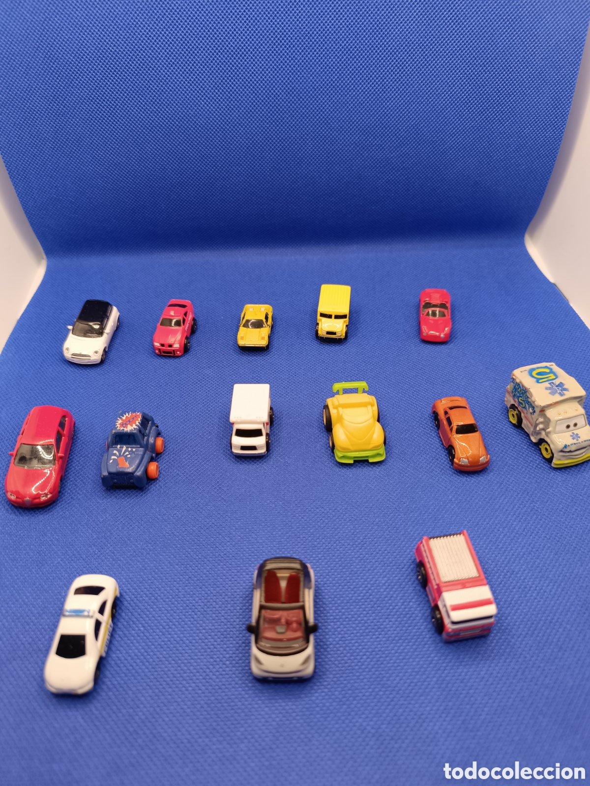 Coches a escala: Lote 14 Mini Coches en Miniatura Vintage