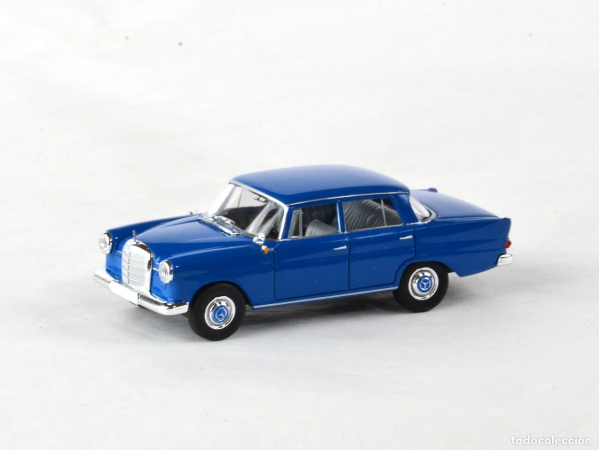 Coches a escala: Brekina Starmada Escala 1:87 H0 Mercedes Benz 190C Azul Impecable con Caja