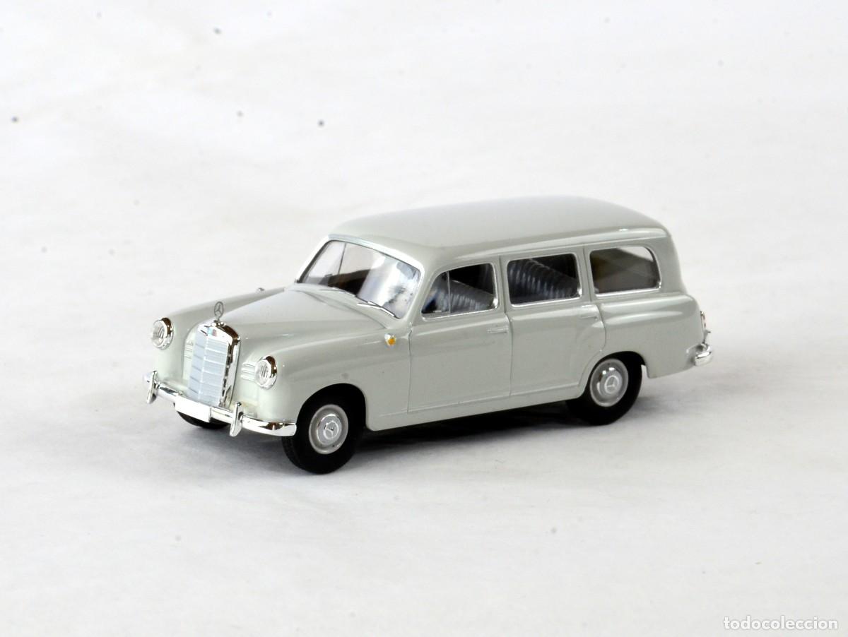 Coches a escala: Brekina Starmada Escala 1:87 H0 Mercedes Benz 180 Familiar Binz Gris Impecable con Caja