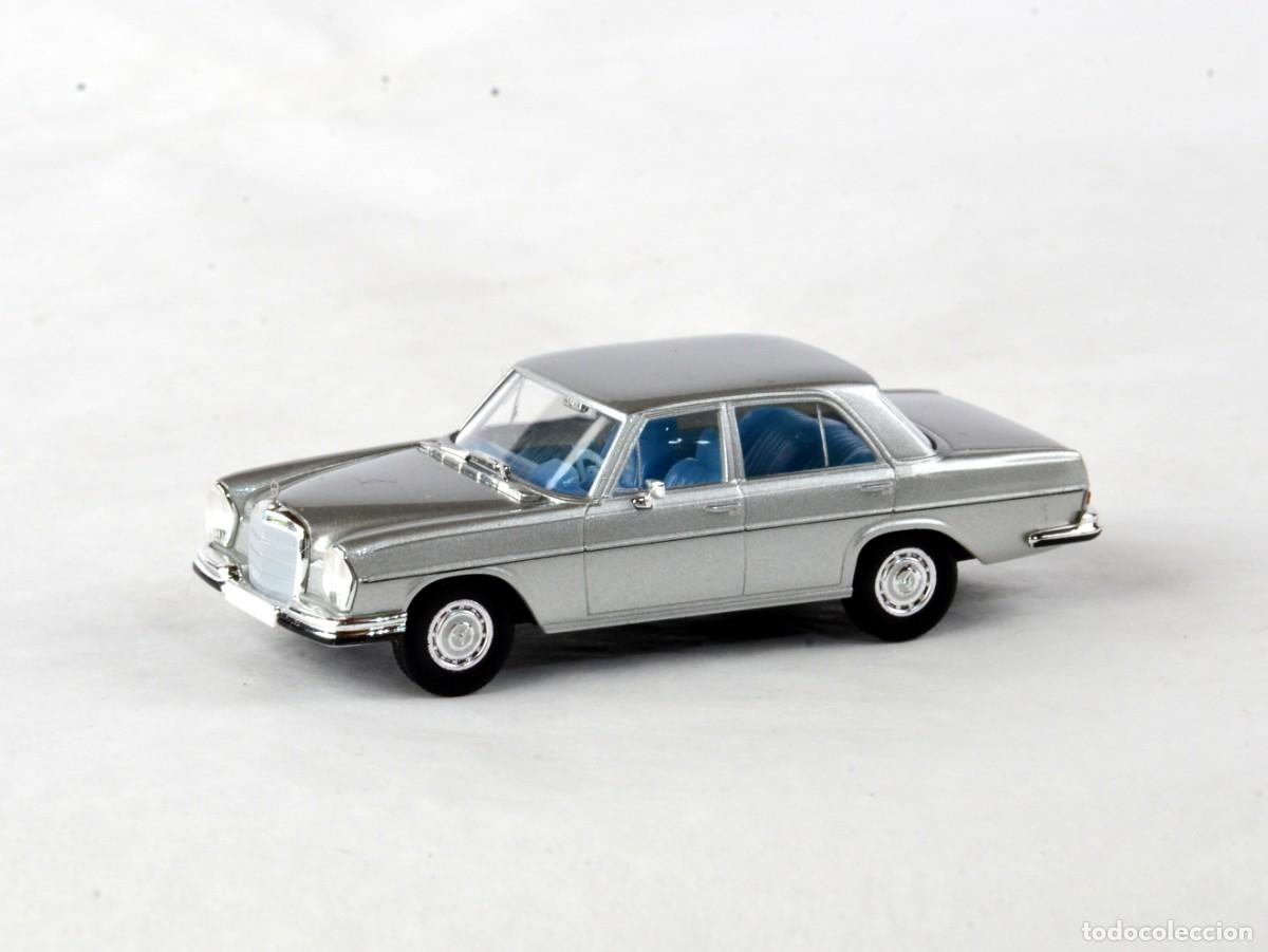 Coches a escala: Brekina Starmada Escala 1:87 H0 Mercedes Benz 280SE Plata Impecable con Caja