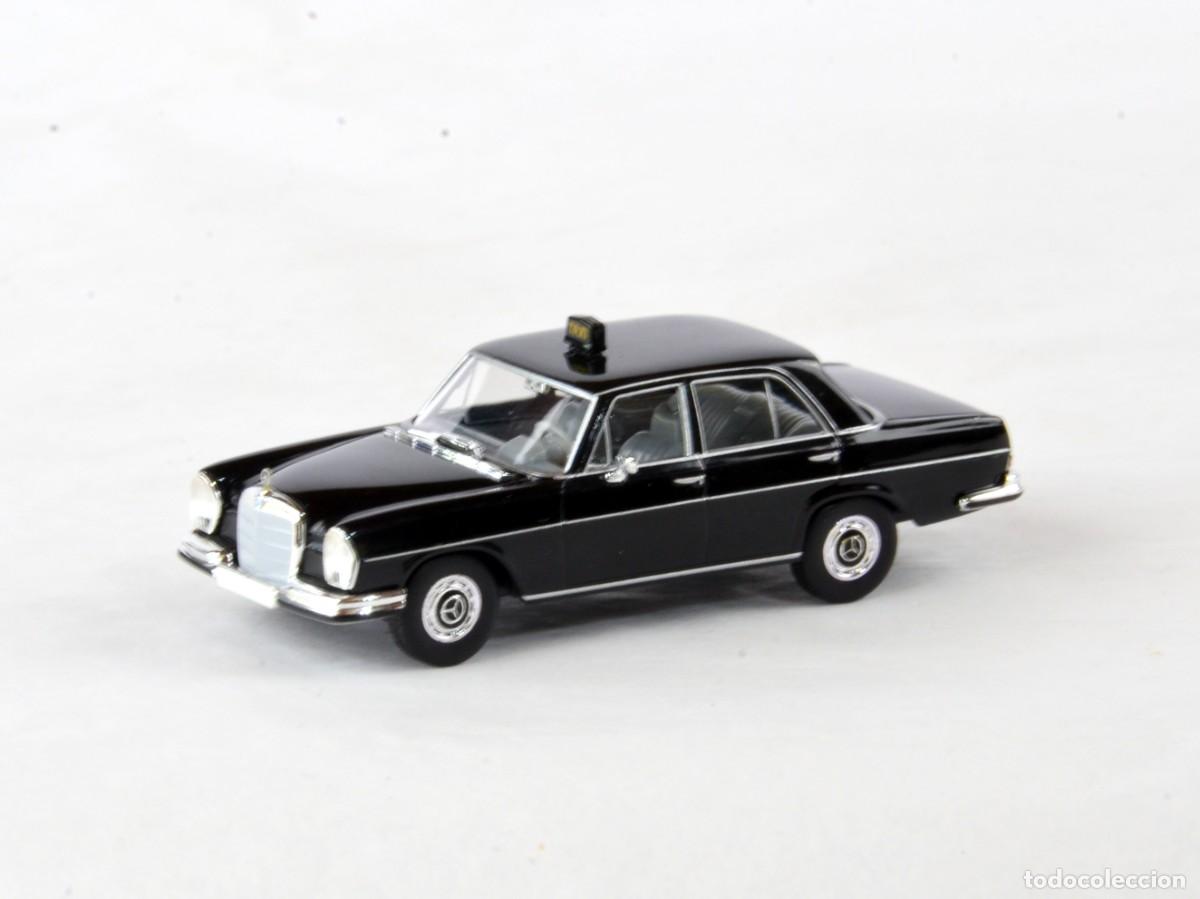 Coches a escala: Brekina Starmada Escala 1:87 H0 Mercedes Benz 280SE Taxi Impecable con Caja