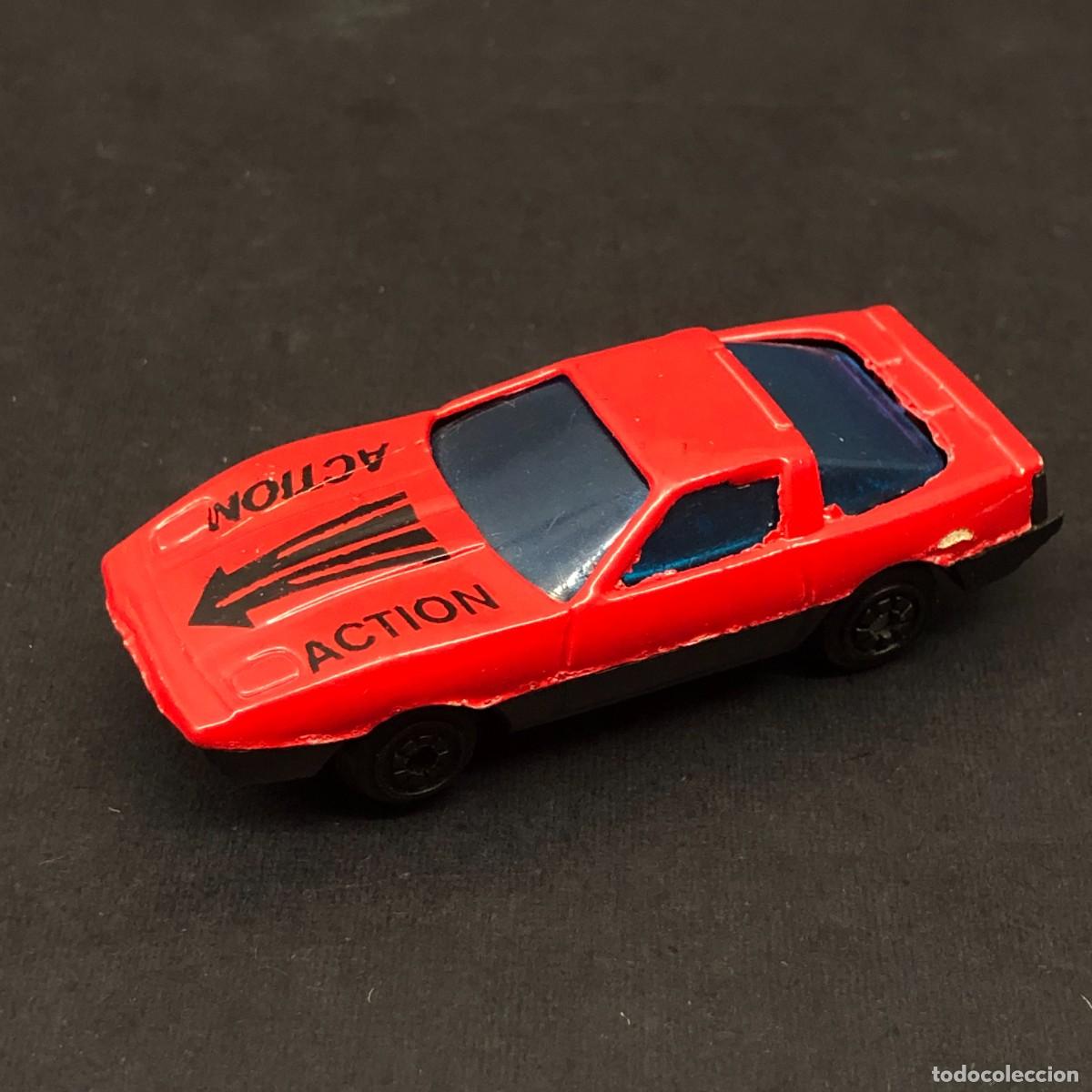 Coches a escala: COCHE DE JUGUETE - CHEVROLET CORVETTE C4 - ACTION - ESCALA 1:64 - 6,5 X 1,5 CM / 39