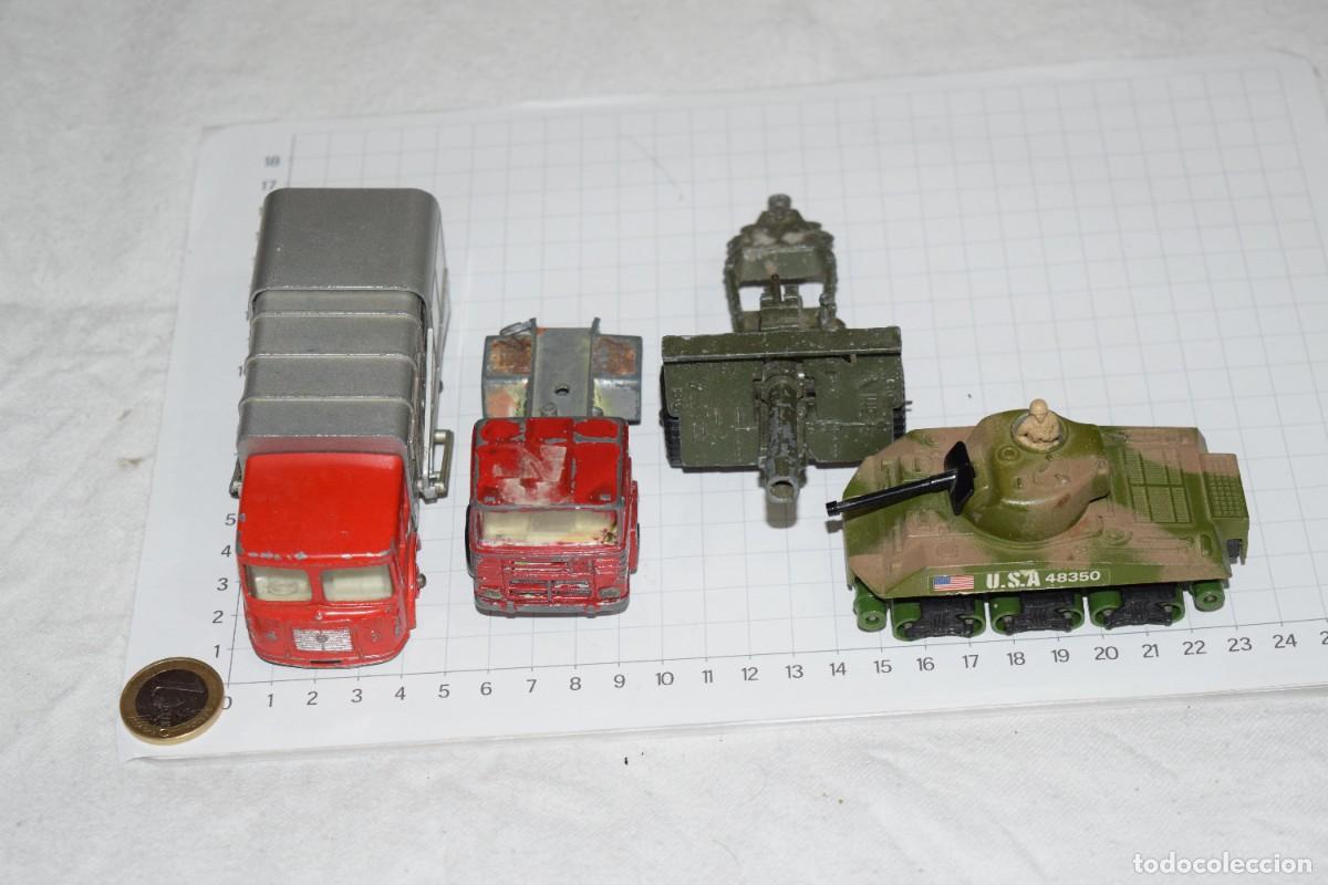 Coches a escala: 4 Veh&iacute;culos, camiones, otros variados / The CRESCENT, MIRA y MATCHBOX - &iexcl;Mirar fotograf&iacute;as/detalles!