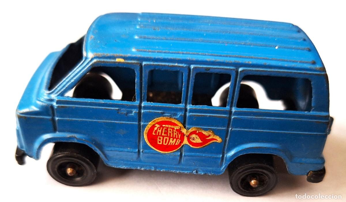 Coches a escala: COCHE ESCALA 1/60- FURGONETA ANTIGUA DODGE VAN - A&Ntilde;OS 80 - MARCA TOOTSIETOY (U.S.A) - BUEN ESTADO