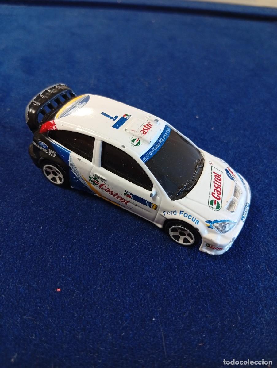 Coches a escala: COCHE MAJORETTE FORD FOCUS WRC ESCALA 1:64-COCHE COLECCI&Oacute;N METALICO-