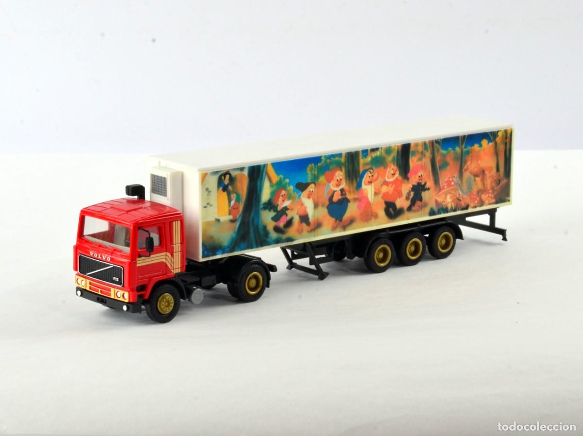 Coches a escala: Herpa Escala 1:87 H0 Cami&oacute;n Articulado Volvo F12 Prince de Bretagne