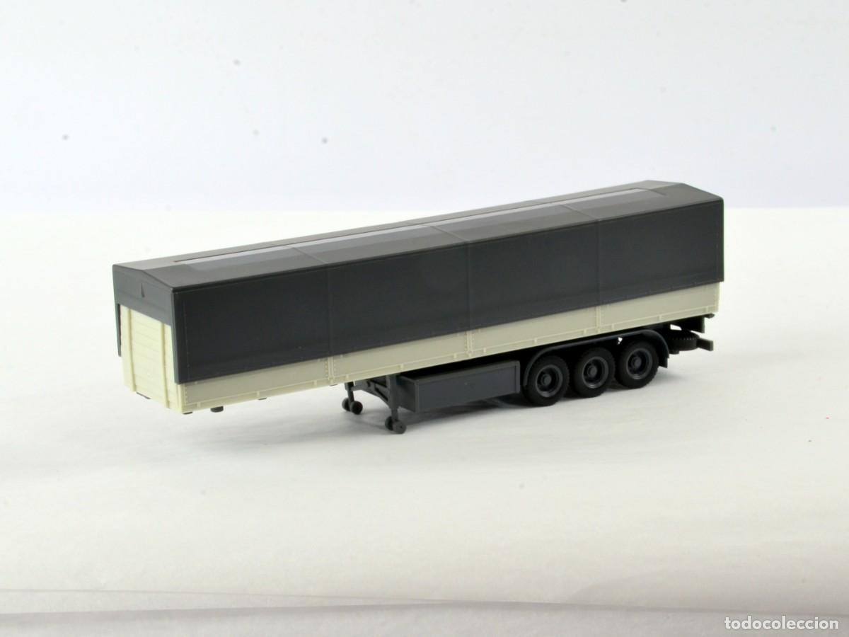 Coches a escala: Escala 1:87 H0 Semirremolque Lona