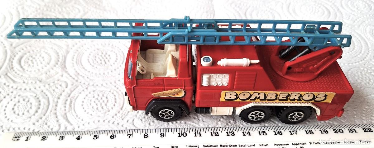 Coches a escala: COCHE ESCALA 1/43 - ANTIGUO CAMI&Oacute;N BOMBEROS MAGIRUS DEUTZ - A&Ntilde;OS 80 - MARCA GUISVAL - BUEN ESTADO