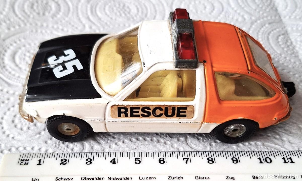 Coches a escala: COCHE ESCALA 1/36 - COCHE RESCATE AMC PACER - A&Ntilde;OS 80 - MARCA CORGI - BUEN ESTADO