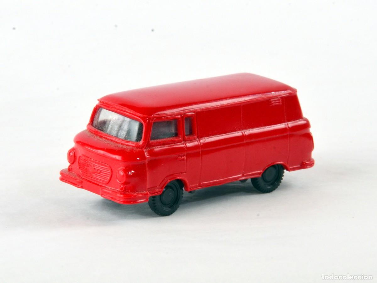Coches a escala: Espewe Escala 1:87 H0 Barkas B1000 Furgoneta Rojo
