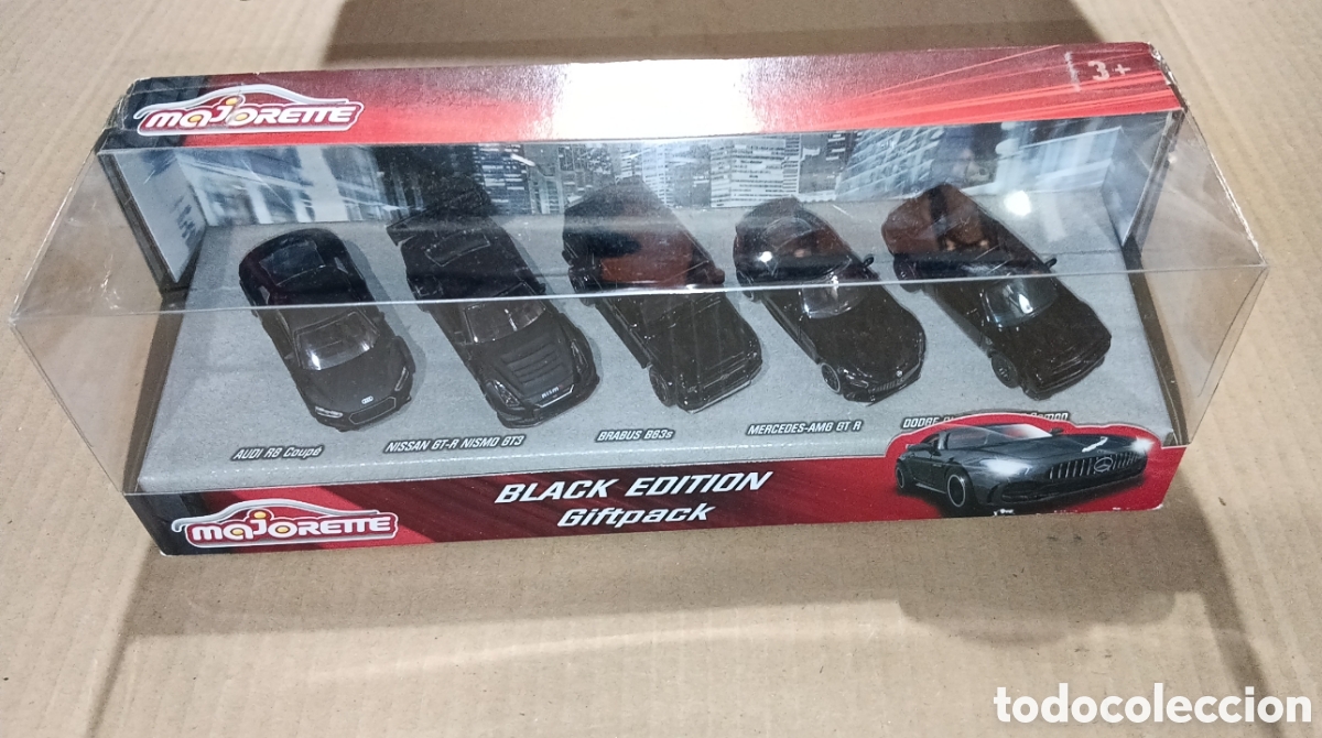 Coches a escala: MAJORETTE BLACK EDITION GIFTPACK