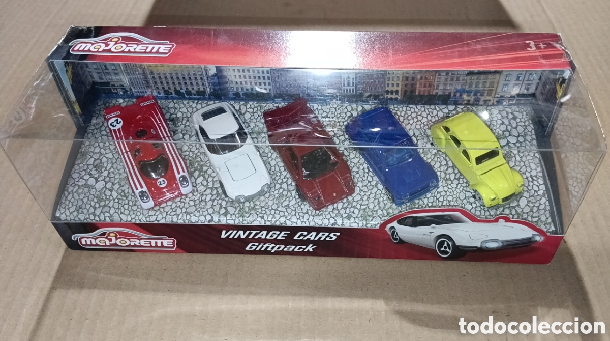Coches a escala: MAJORETTE VINTAGE CARS GIFTPACK