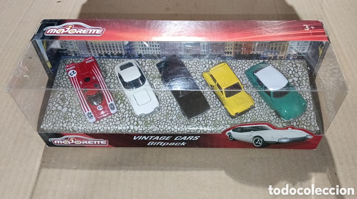Coches a escala: MAJORETTE VINTAGE CARS GIFTPACK