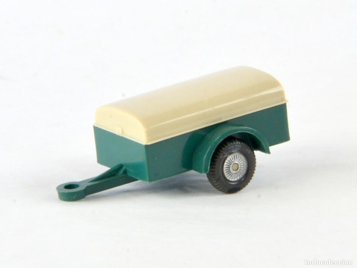 Coches a escala: Wiking Escala 1:87 H0 Antiguo Remolque de Equipaje para Coches, 1955 - 82