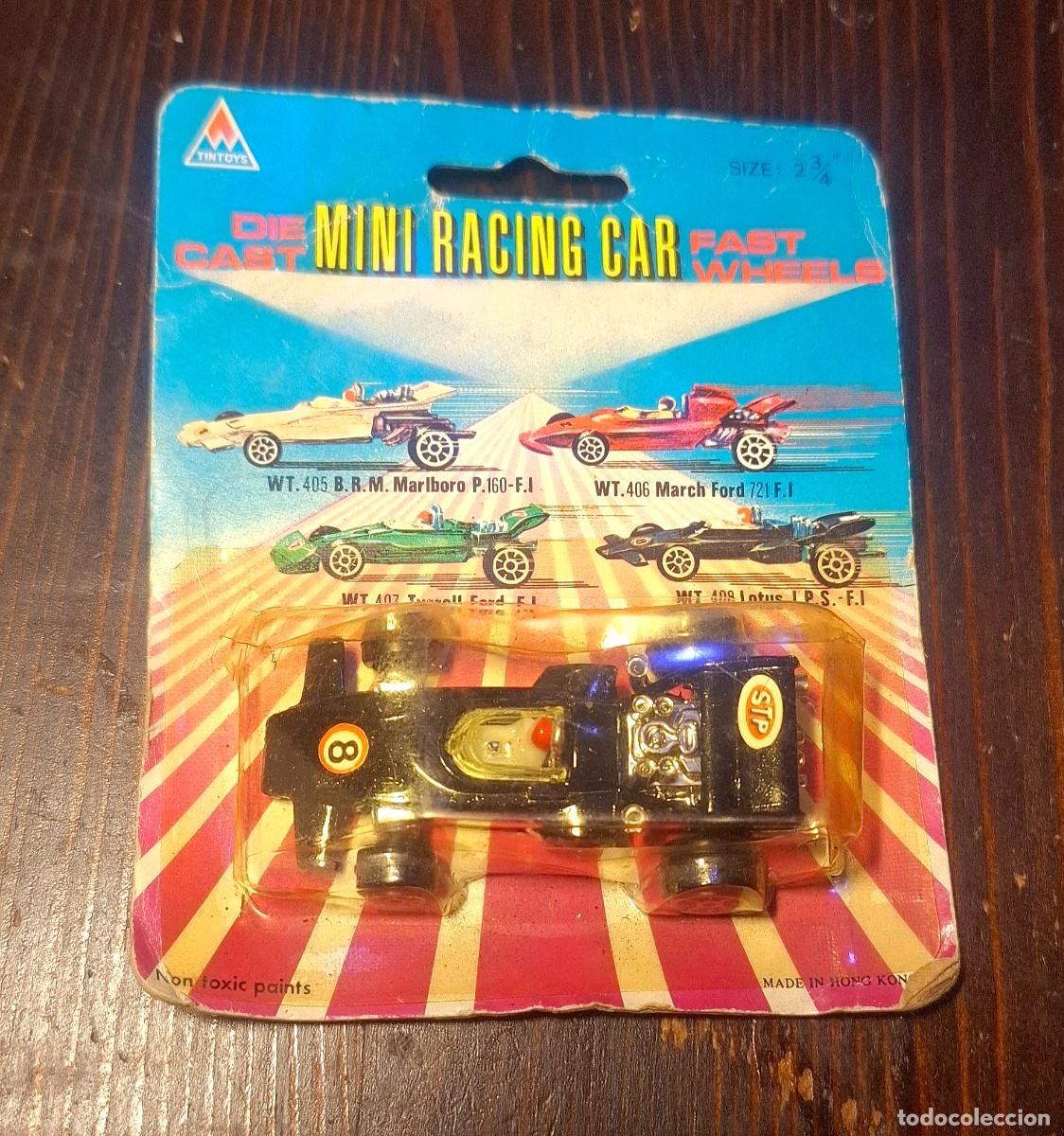Coches a escala: Coche F1 Lotus J.P.S. WT-408 Tintoys Fast Wheels. En Bl&iacute;ster. Hong Kong A&ntilde;os 70