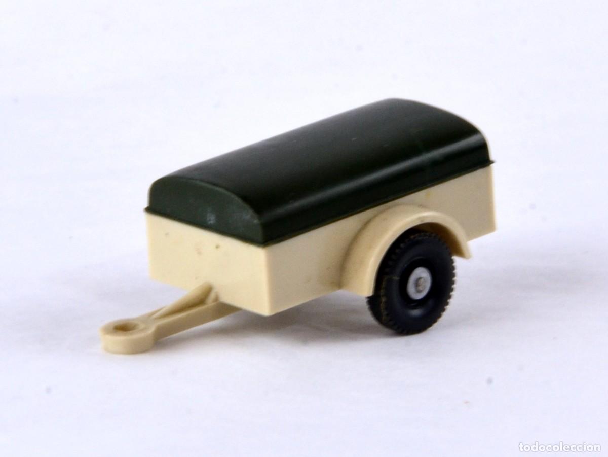 Coches a escala: Wiking Escala 1:87 H0 Antiguo Remolque de Equipaje para Coches, 1955 - 82