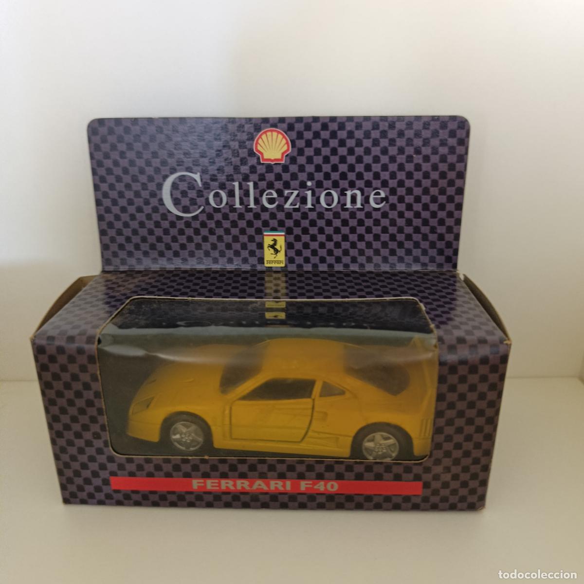 Coches a escala: COCHE A ESCALA PARA COLECCION FERRARI. COLLEZIONE. FERRARI F40. EN SU CAJA. SIN USO