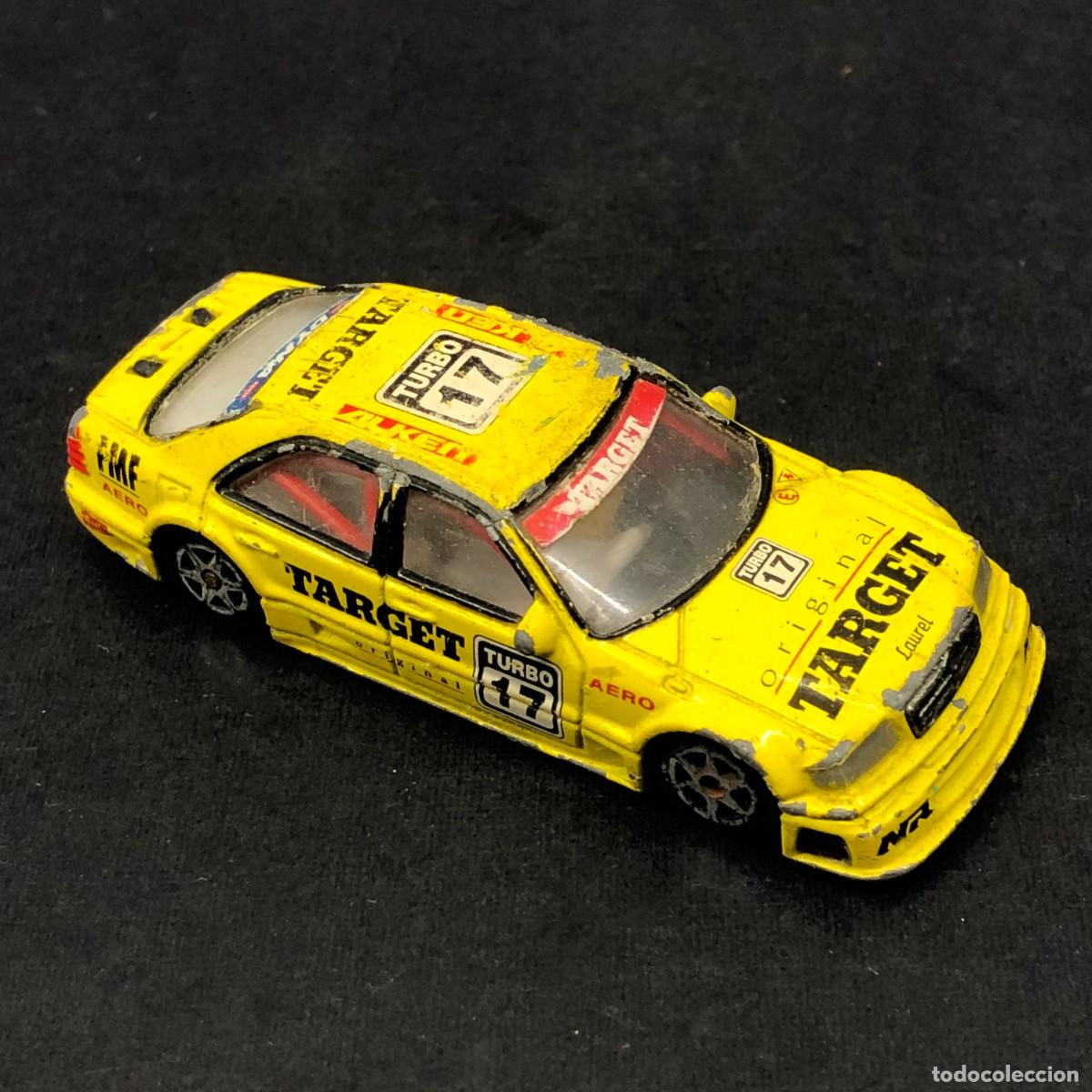 Coches a escala: COCHE DE JUGUETE - MERCEDES BENZ CLASE C (W202) DTM - TARGET - 7,5 X 3 CM / 245