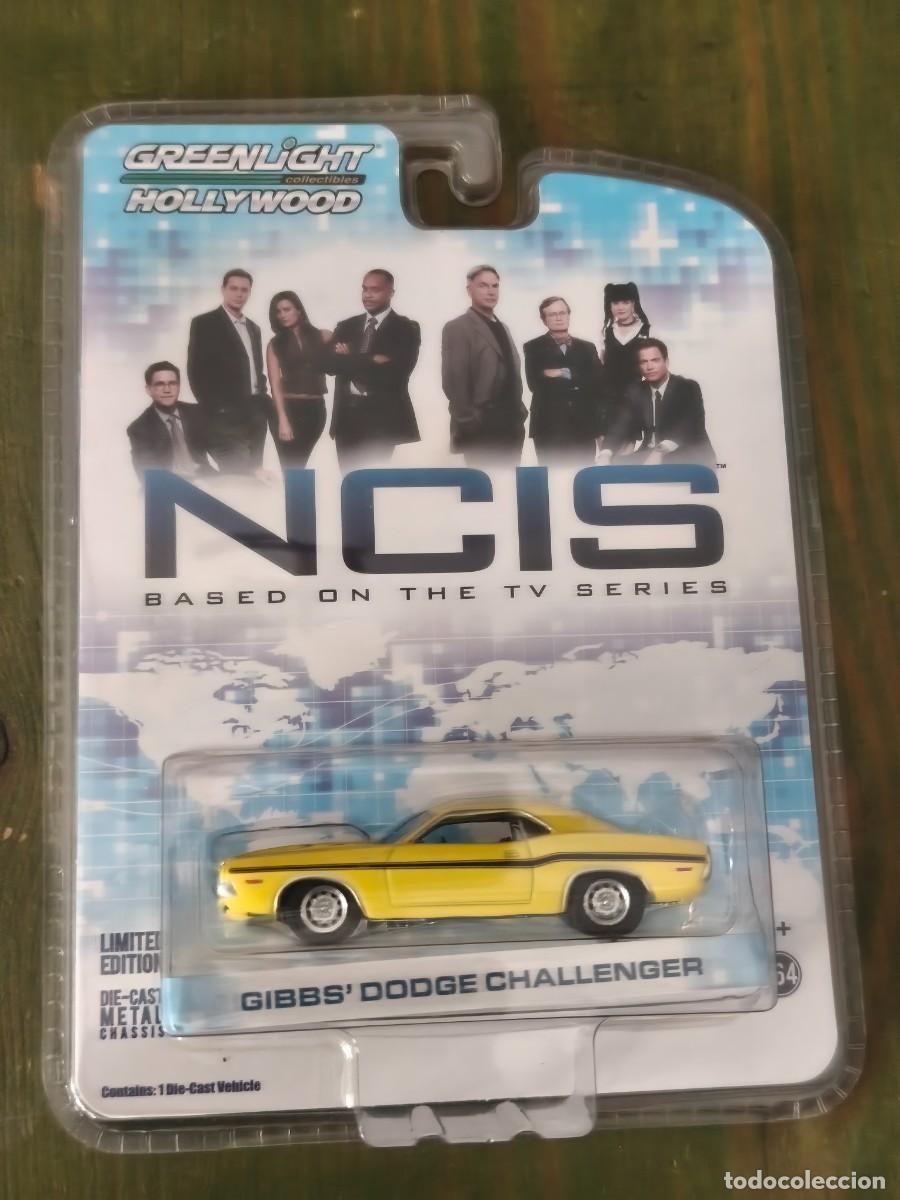 Coches a escala: Greenlight Hollywood NCIS. Gibb's Dodge Challenger.Escala 1/64.Edici&oacute;n limitada.