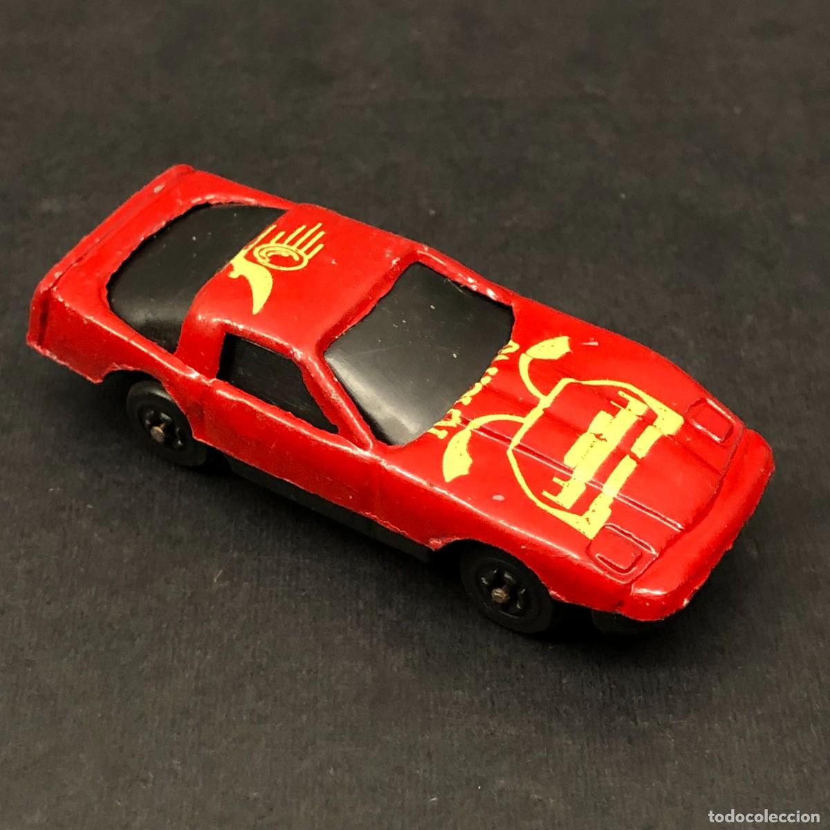 Coches a escala: COCHE DE JUGUETE - CHEVROLET CORVETTE - MAJORETTE O SIMILAR - ROJO - 6,5 X 2,5 CM / 278